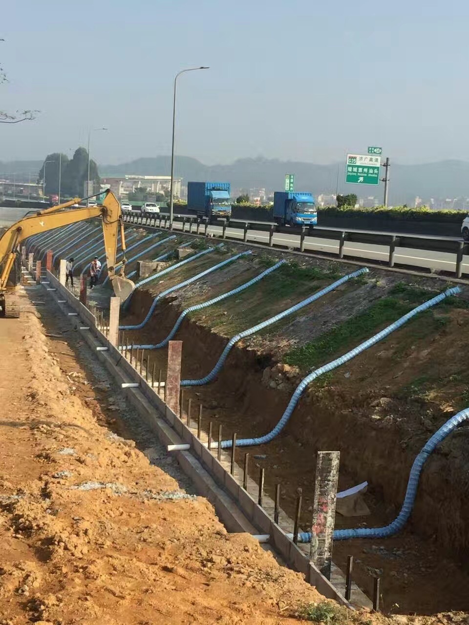 广州软式透水管厂家库存充足100mm软式透水管生产厂家现货供应