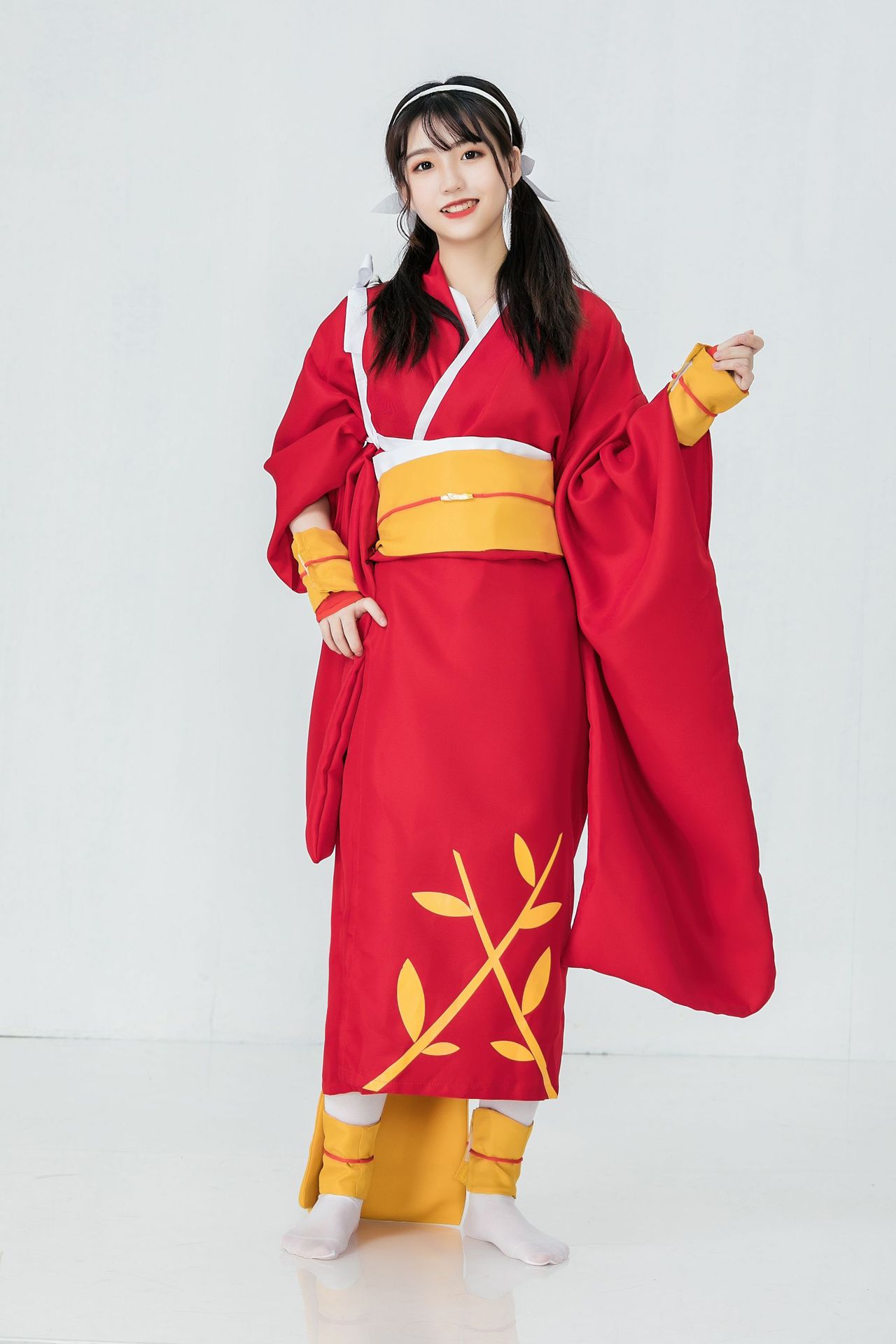 新款动漫 文豪野犬cosplay 夜叉白雪 泉镜花cos服浴衣和服现批发