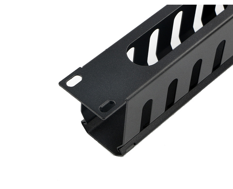 amp安普1u水平理线器1427632-1康普19寸机械理线架线缆金属理线环