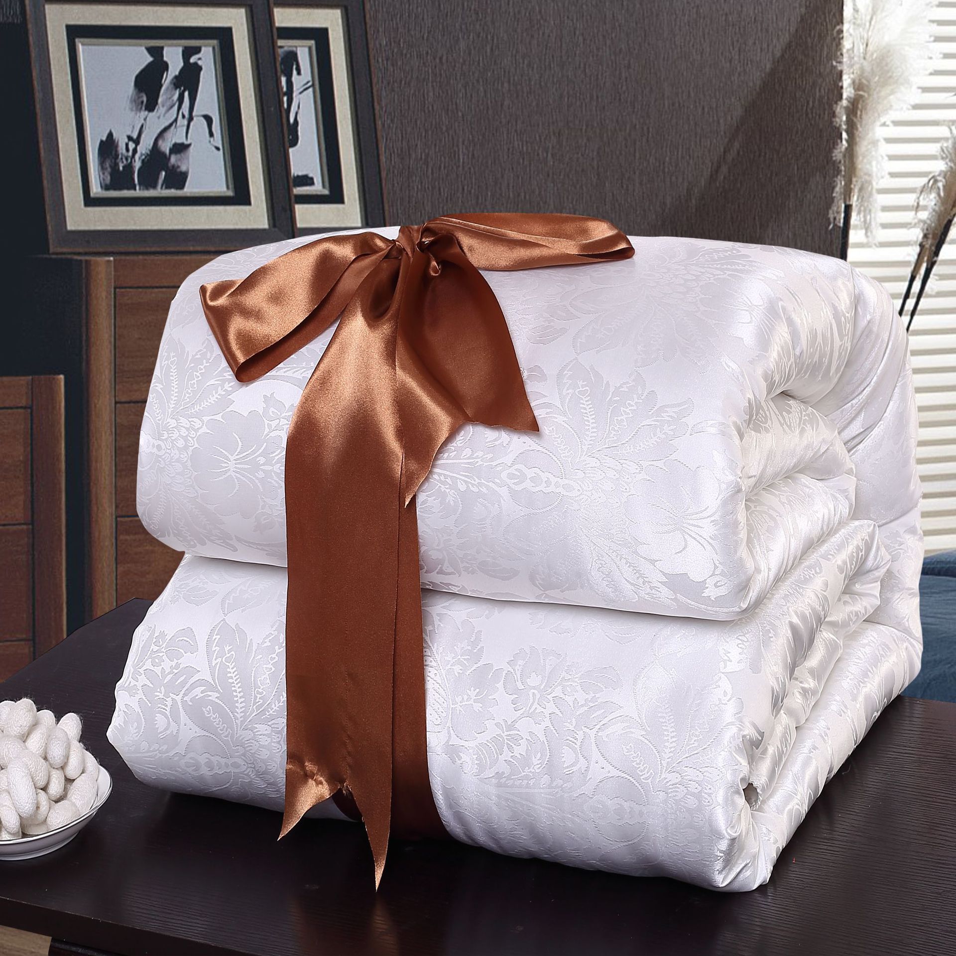 厂家直销 桑蚕丝被 春秋被子 子母冬被芯夏凉礼品被床上用品批发