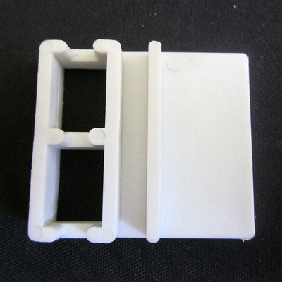 垫片黑色玻璃垫片门窗塑料垫块门窗导流片塑料配件角码连接件