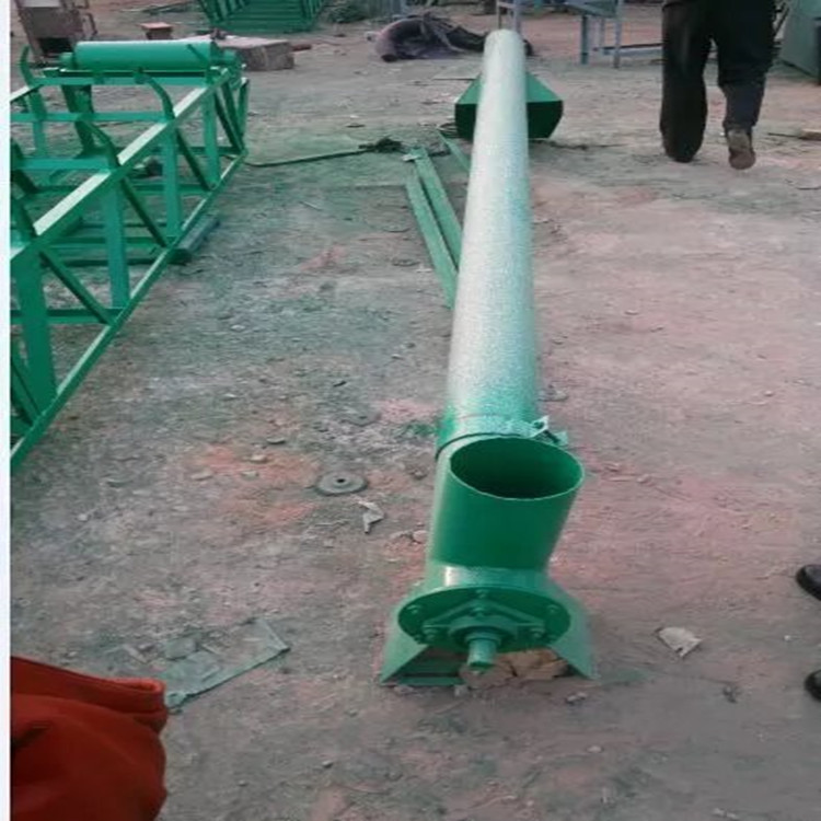 螺旋斗式输送机 家用小型管径款的短距离提升机械 颗粒饲料送料机