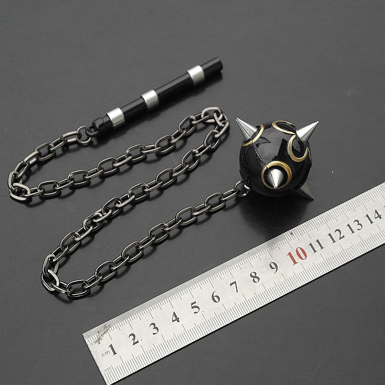 从零开始周边合金武器兵器模型 流星锤拉姆蕾姆女仆道具