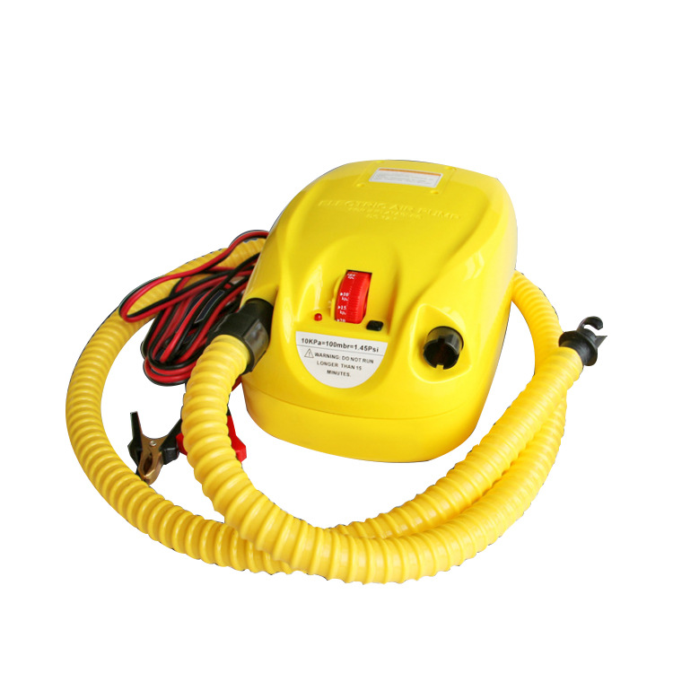 橡皮艇钓鱼船冲锋舟专用gp80电动充气泵 充气艇充气抽气两用泵