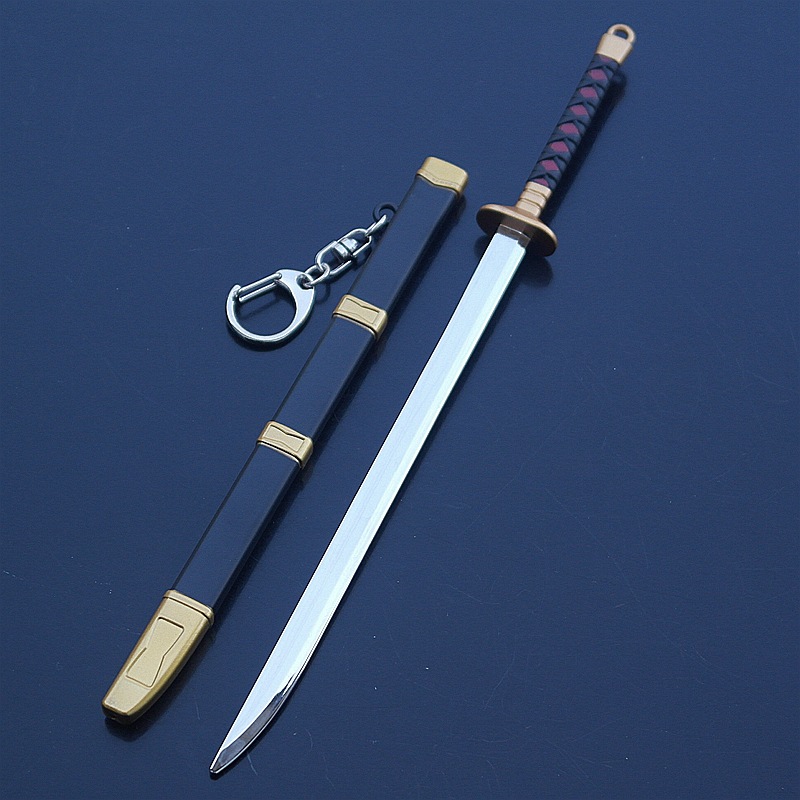 武侠义周边武器龙阙虎头黑凰乌精绣春刀合金兵器武器带剑鞘钥匙扣