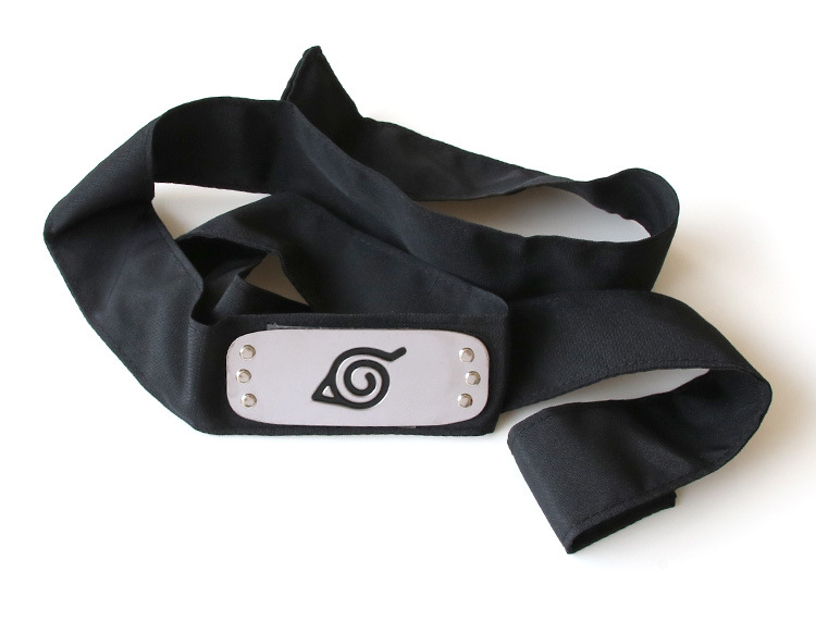 火影护额木叶鸣人卡卡西小樱四代目头带头巾升级版140cm带长