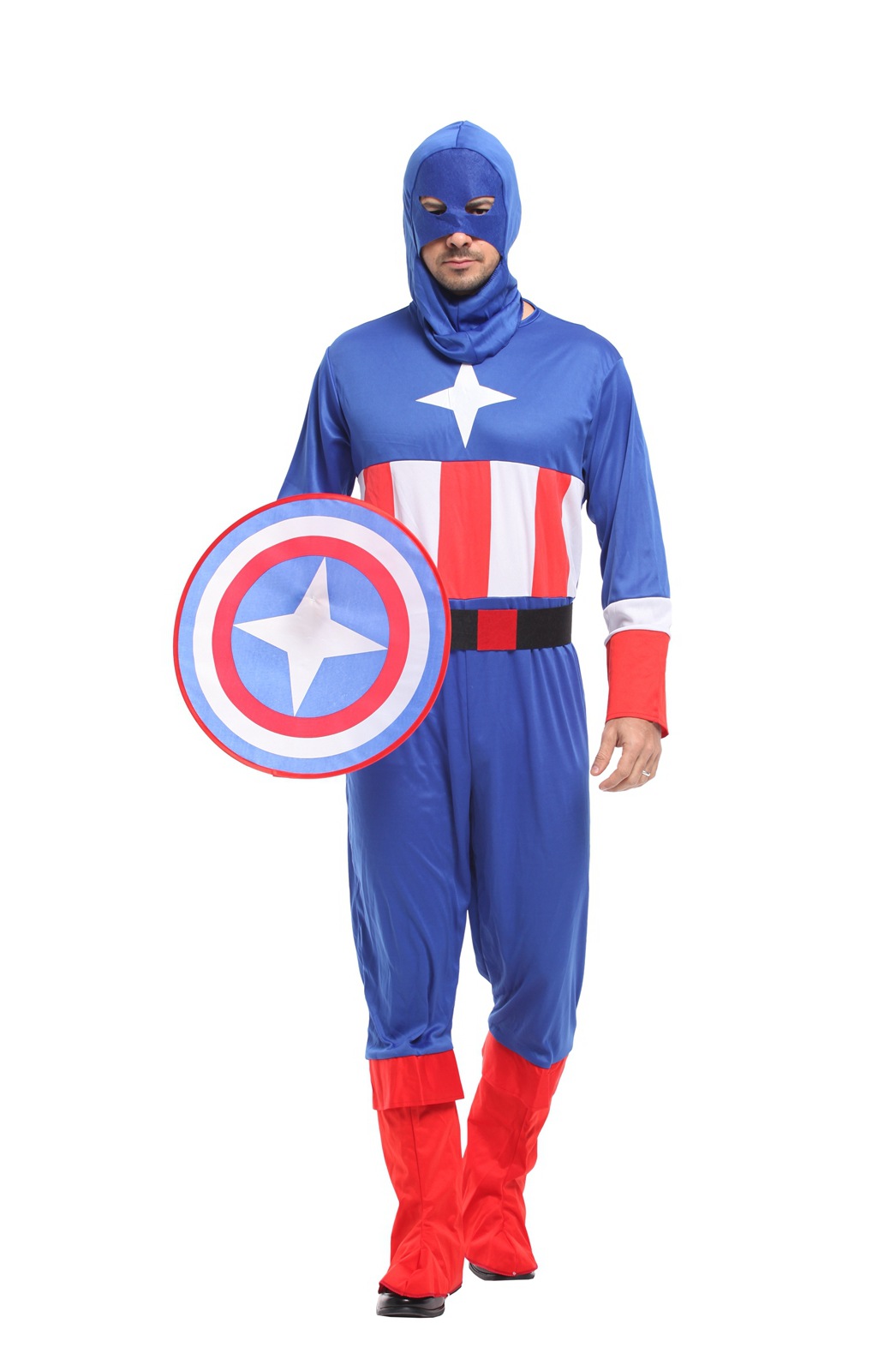 万圣节cosplay服装 成人美国队长 英雄联盟装扮演出服 m-0097盾牌