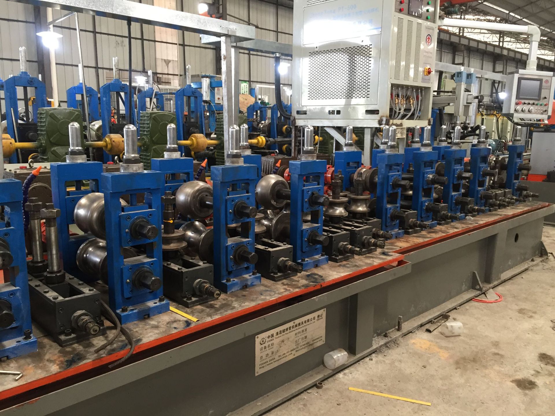 自动不锈钢焊管机不锈钢制管机不锈钢卷管机