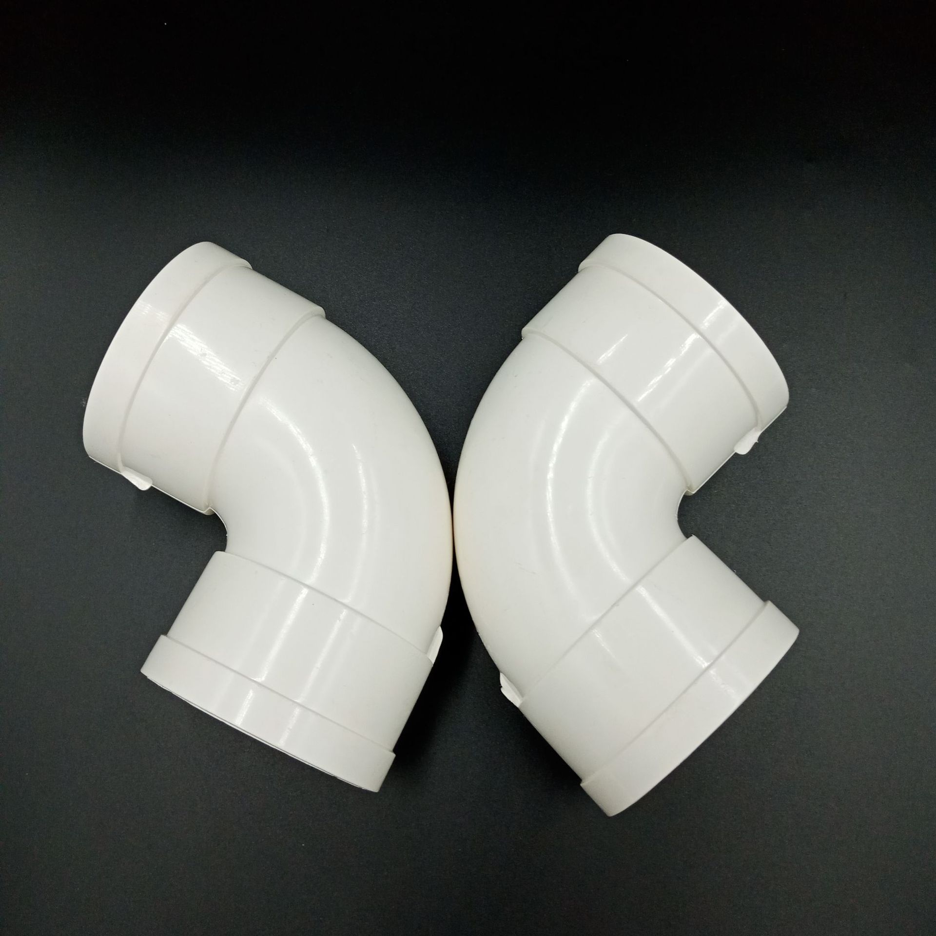pvc管材管件 pvc90°弯头弯接头管接 pvc排水管件 pvc排水弯头
