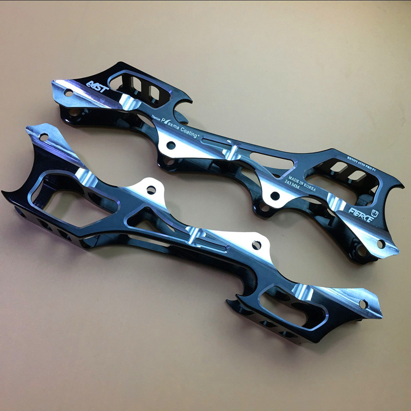 炫彩毒牙金色毒龙刀架龙骨轮滑刀架 平花刀架鱼骨毒牙f1刹车刀架