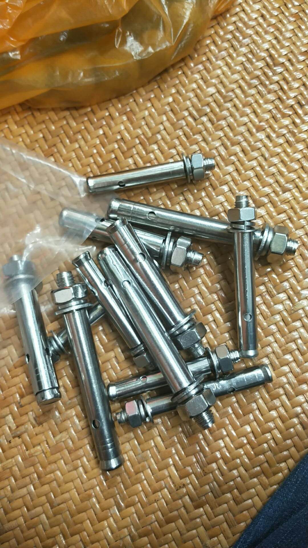 不锈钢201膨胀螺丝顶爆拉爆螺丝膨胀螺栓m8*80佛山广佛五金城齐发