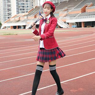 英伦风春秋中学生校服套装秋季学生制服jk班服韩版学院风日系女装