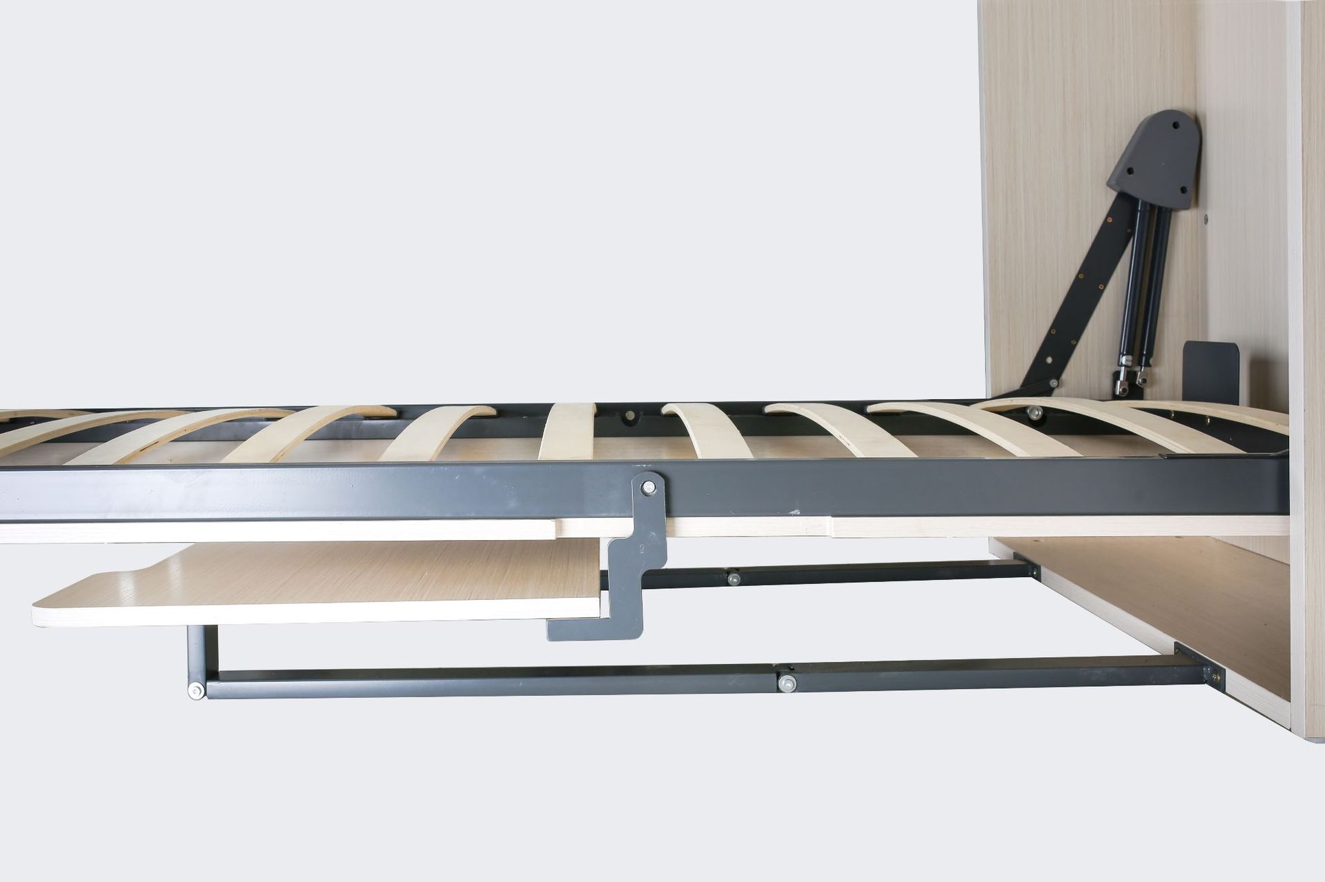 隐形床带书桌隐形壁床正翻侧翻墙壁隐形床订做五金配件折叠床架