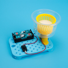手工自制DIY甩干机 小学生科学实验玩教具科技小制作材料包小创意