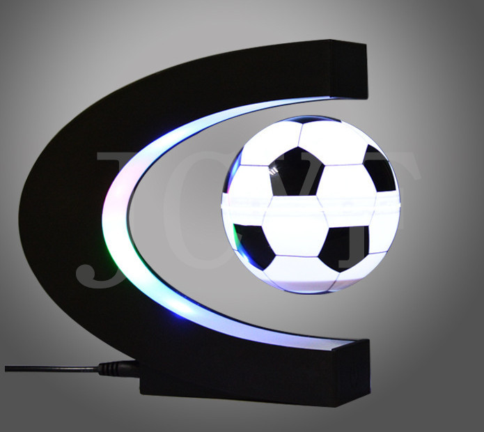 3寸磁悬浮发光足球摆件 创意摆件高档礼品厂家直销一件代发