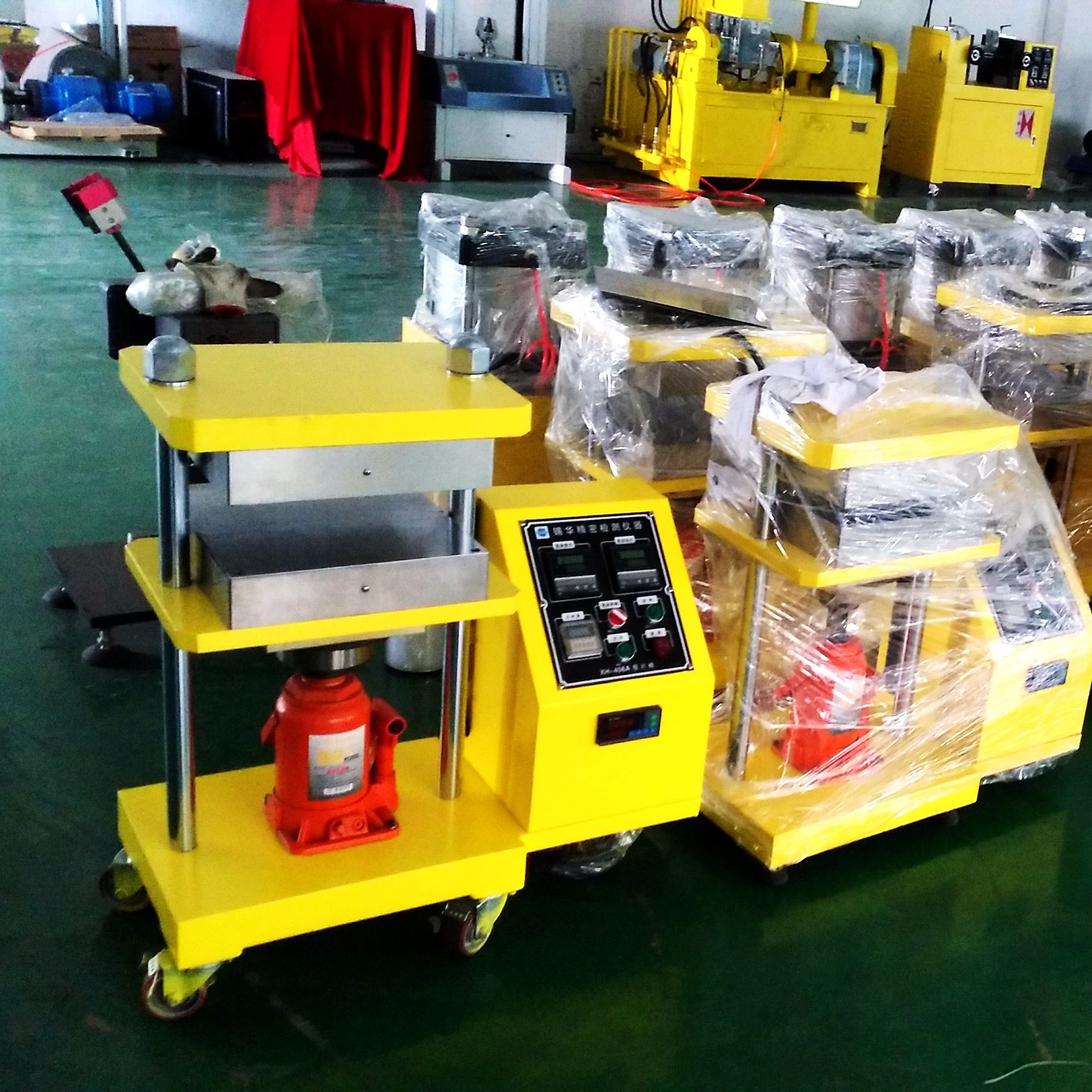 pvc单层加热压片机 实验室平板硫化机  小型手动热压模压机 现货