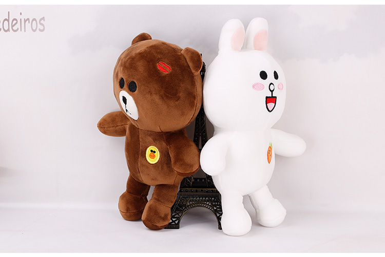 可爱熊兔毛绒公仔可爱布娃娃女生玩偶抓机公仔布娃娃