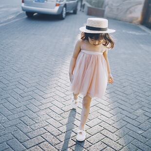 2018夏季新款女童宝宝两穿吊带网纱裙抹胸周岁公主蓬蓬tutu半身裙