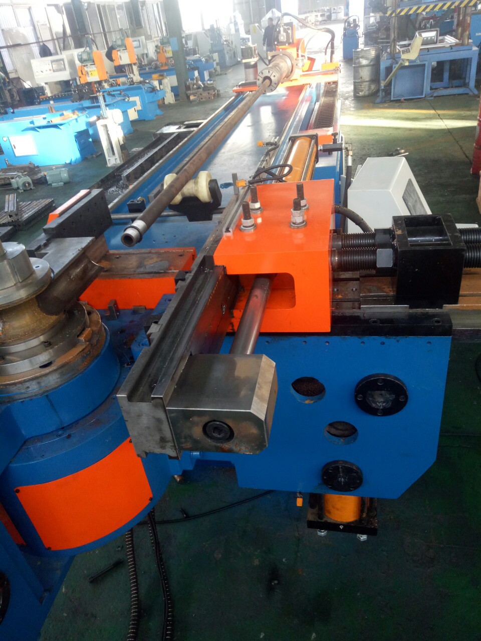 dw114cnc全自动弯管机单头弯管机直角锥度数控液压弯管机