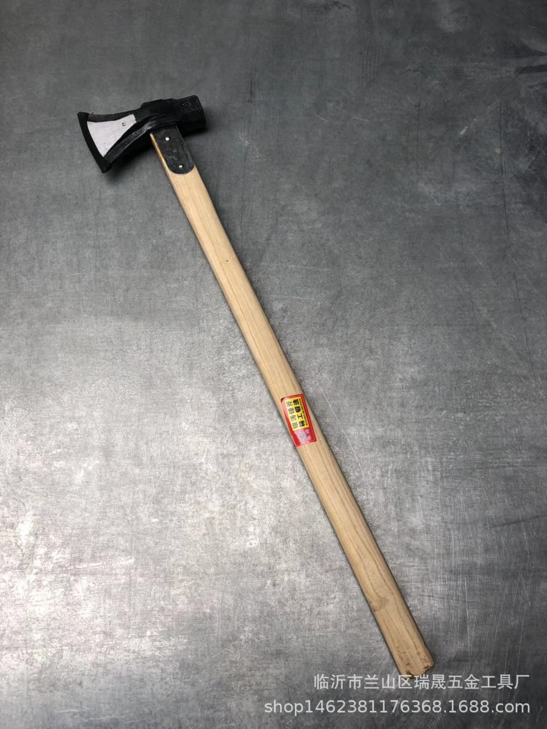 【厂家直供】木柄加固长把飞机斧子长柄劈柴斧 消防斧 伐木开山斧