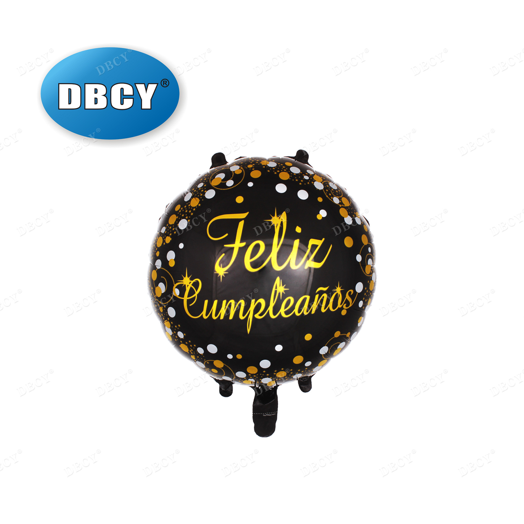 Birthday Party Decoration Helium Aluminum Film Balloon, the Sky Balloon, Spanish Birthday Polka Dot Balloon