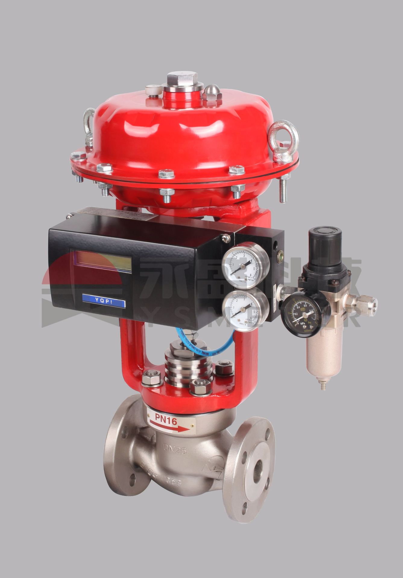 智能压力平衡型单座调节阀