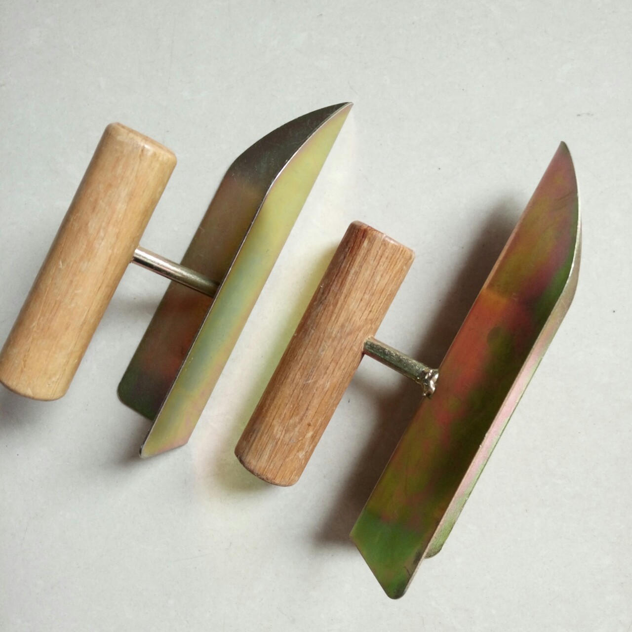 批发大号木柄铁阴角阳角器墙体拉角器室内外抹角抹子匠做工具阴角