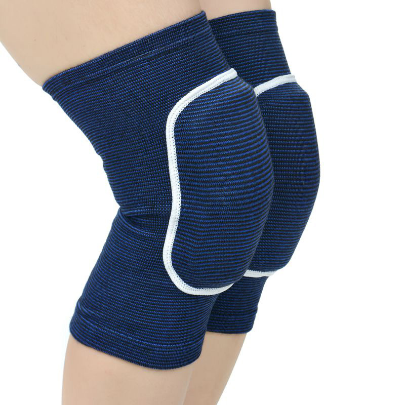 One Piece Dropshipping Knitted Sponge Kneecap Cycling Yoga Dance Volleyball Thickened Anti-Collision Sports Kneecaps Protective Gear