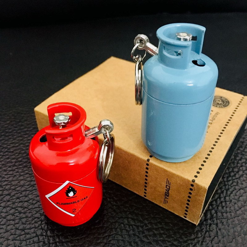 煤气桶模型火机 煤气罐个性打火机批发 创意精品店热销产品货源