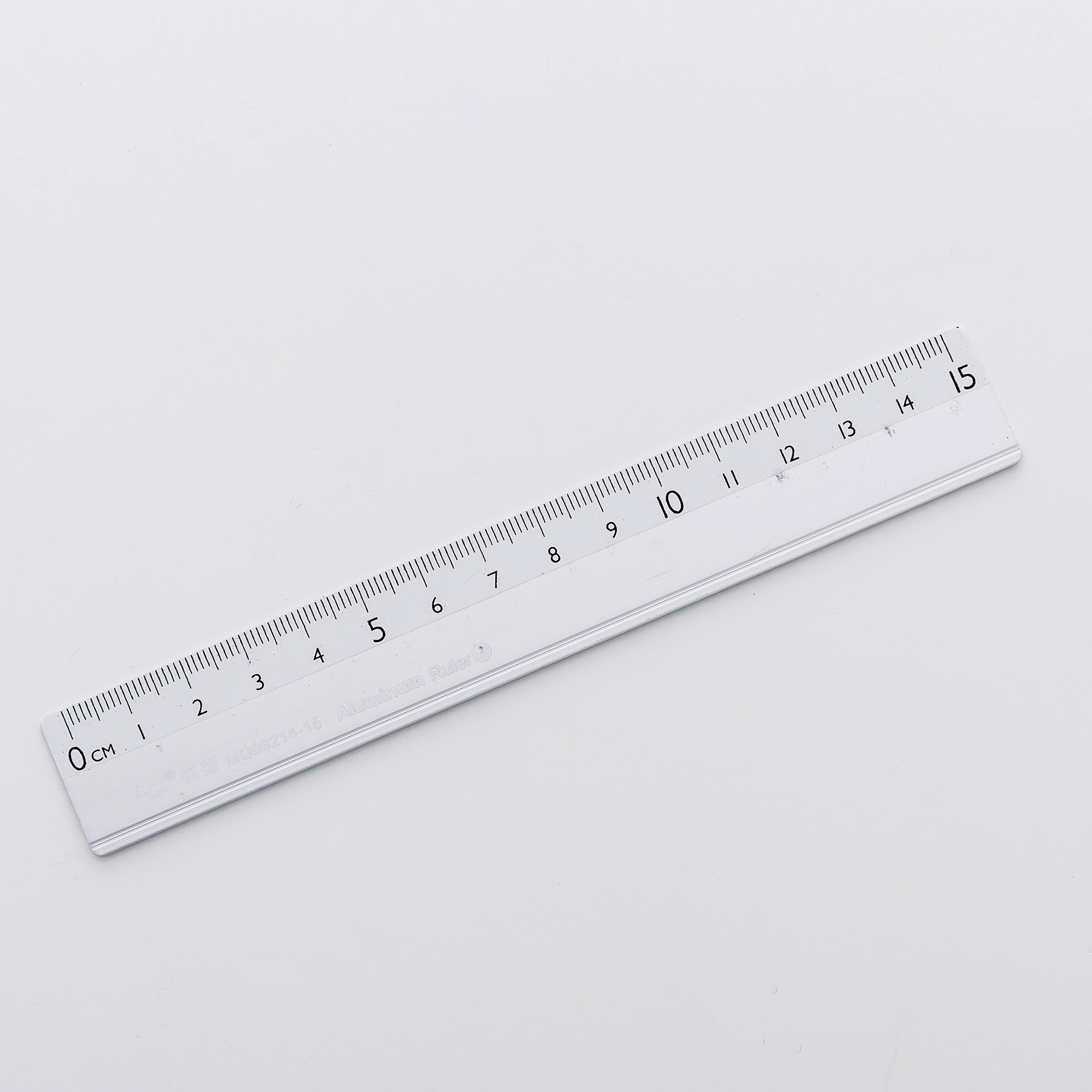 专业铝合金直尺办公用品测量尺创意金属文具尺批发定做贴牌logo