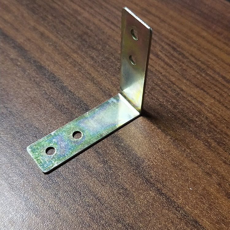 工厂批发定制l型角铁 小角码 l型铁片50*50*1.2mm厚七字角码角铁