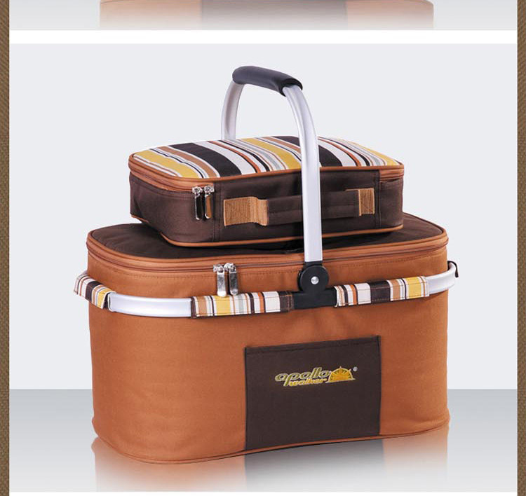 阿波罗4人餐具野餐包野营用品野餐餐具包餐具套装食物保鲜冷藏包