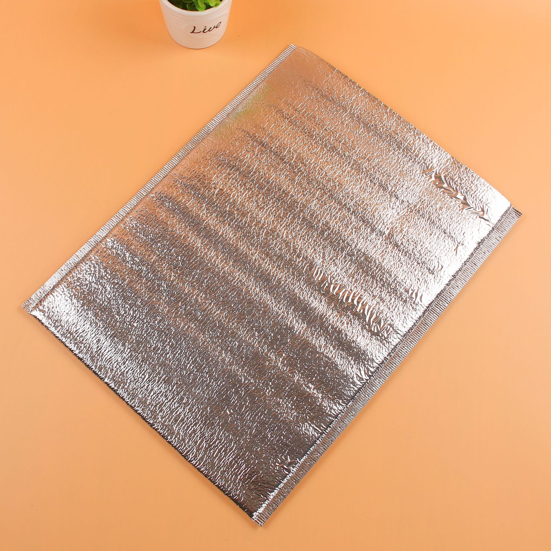 一次性保温袋铝膜冰袋定制食品水果外卖螃蟹大闸蟹冷藏铝箔保鲜袋