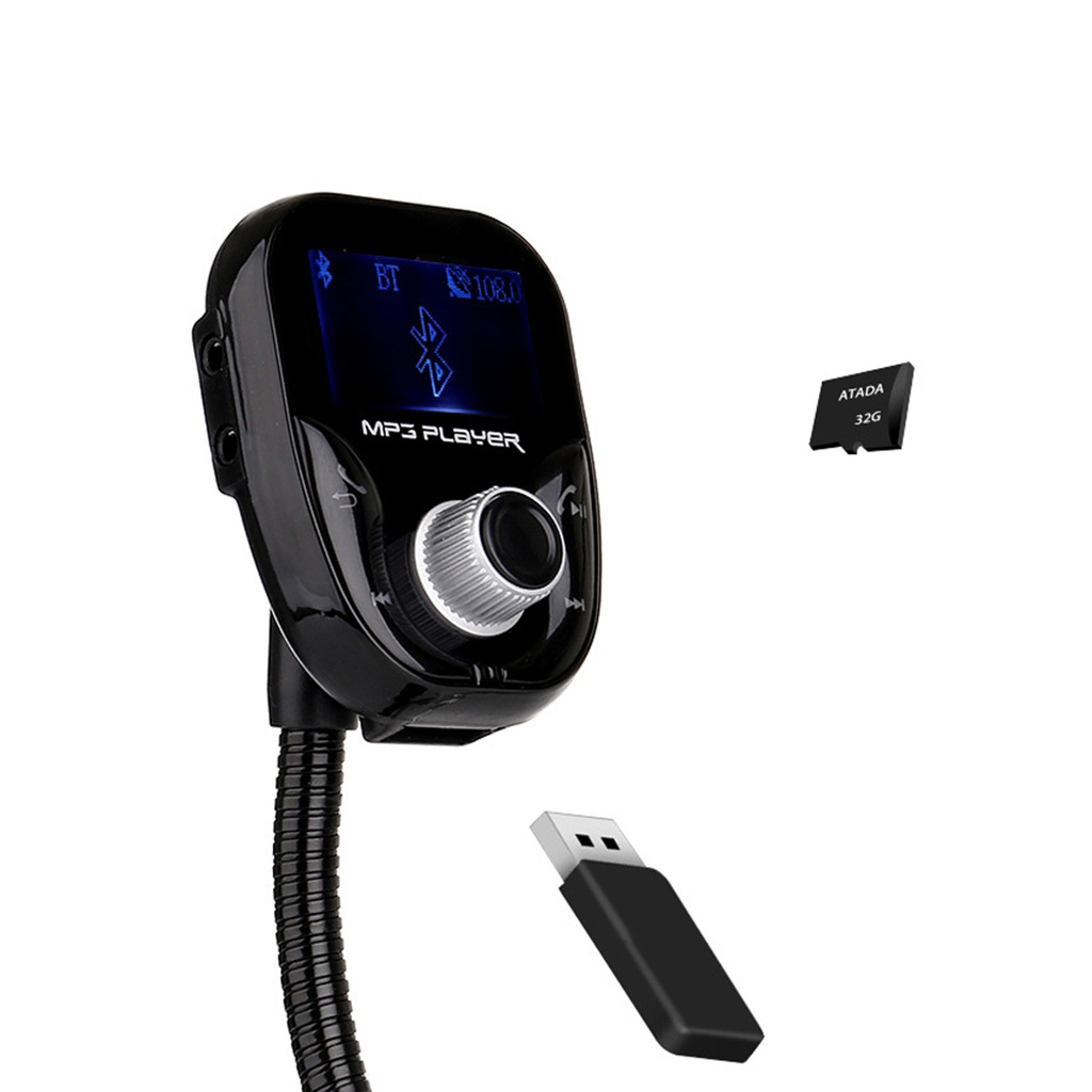 bt689车载蓝牙免提 双usb 2.1a充电功能车载fm发射器新款车载