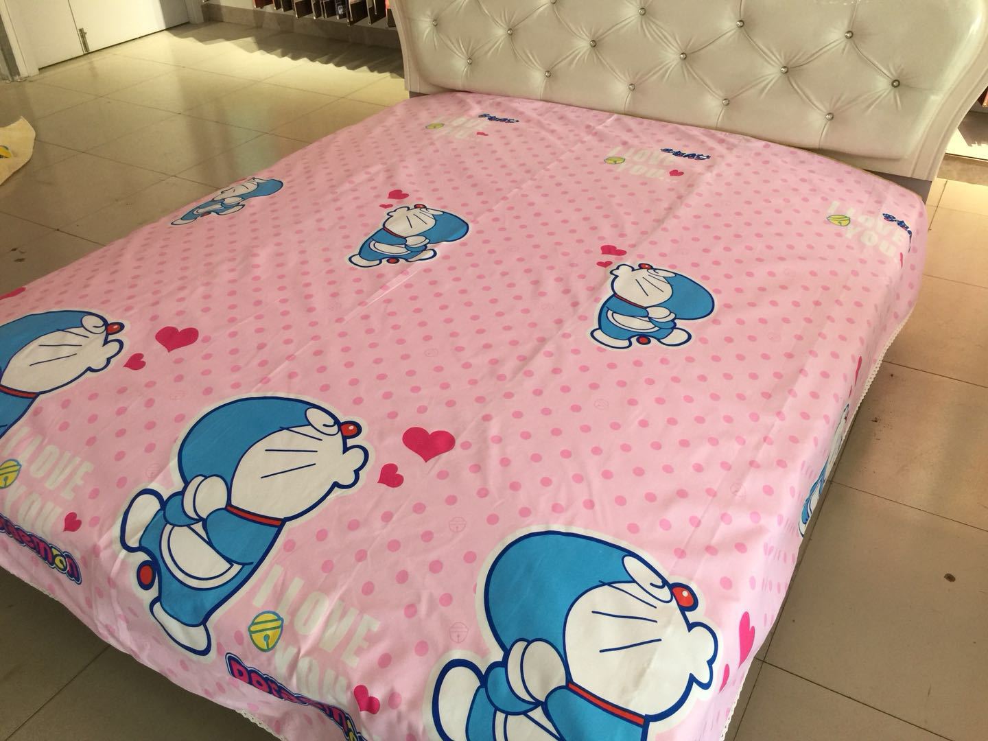 涤纶聚酯纤维 双人被单 图案齐全布料床单2.3宽幅四季布匹时尚