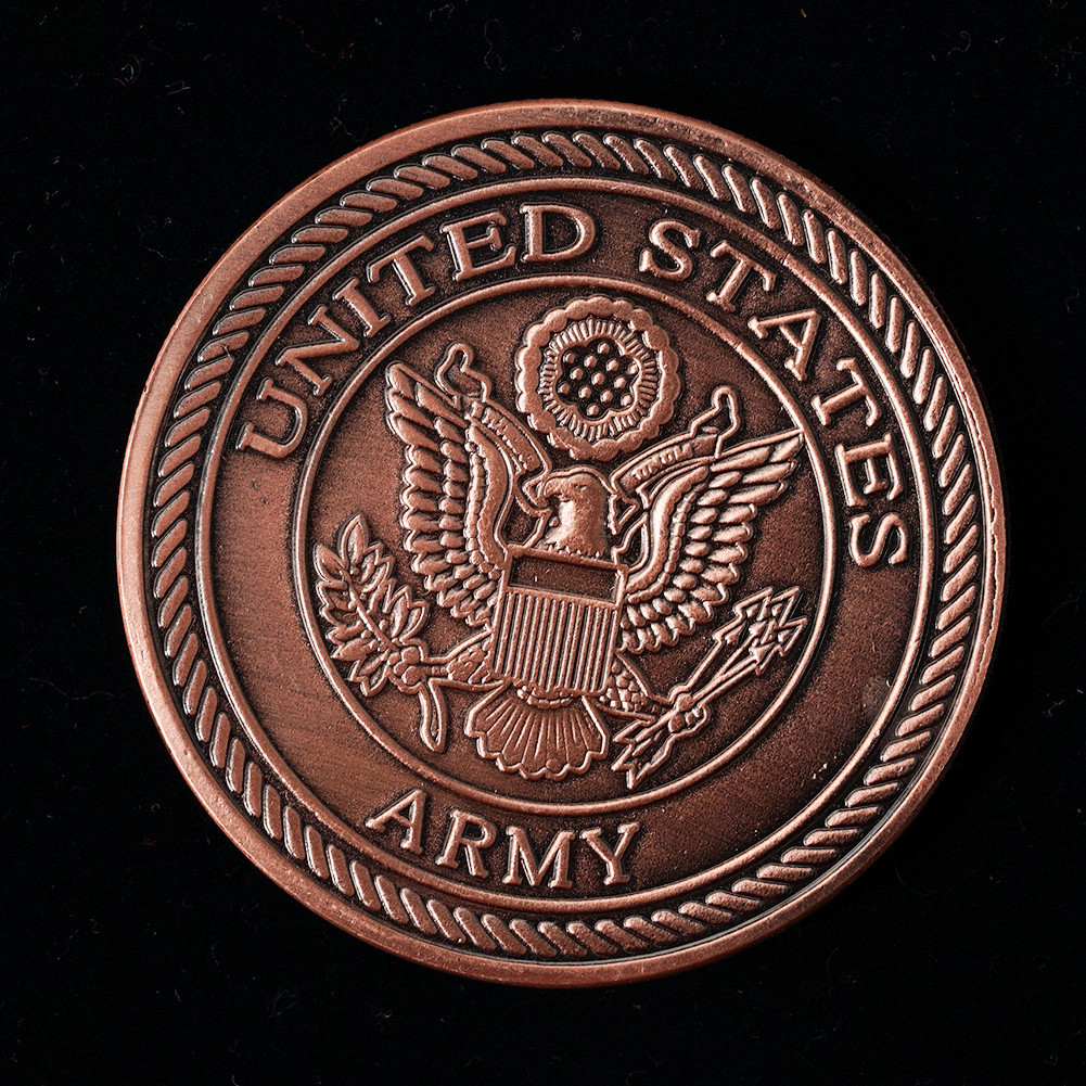 美国空军ch47战斗机军事纪念币 飞机摆件军迷收藏品外国硬币批发