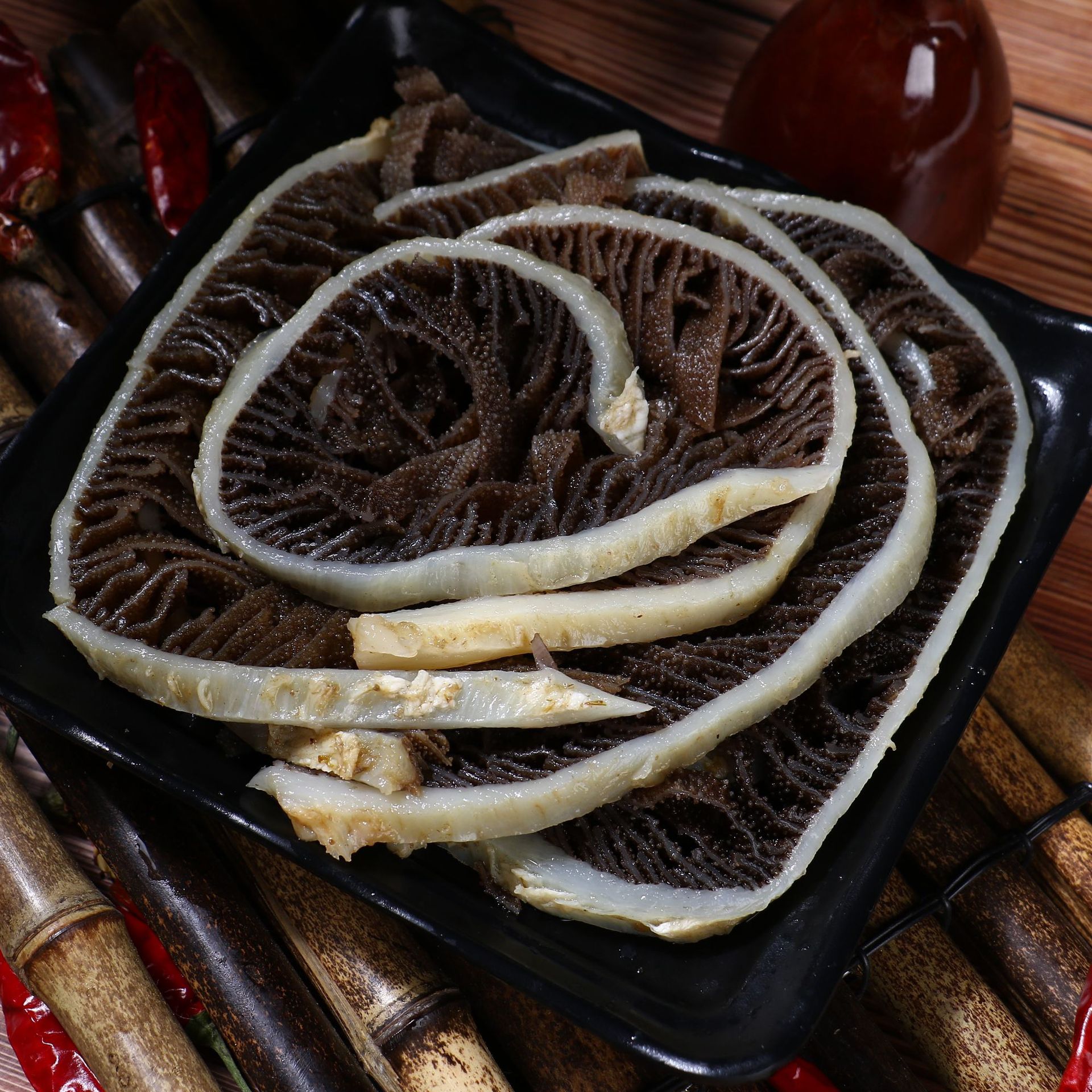 毛肚 黑千层 四川火锅串串 冒菜 自助餐火锅食材 毛血旺