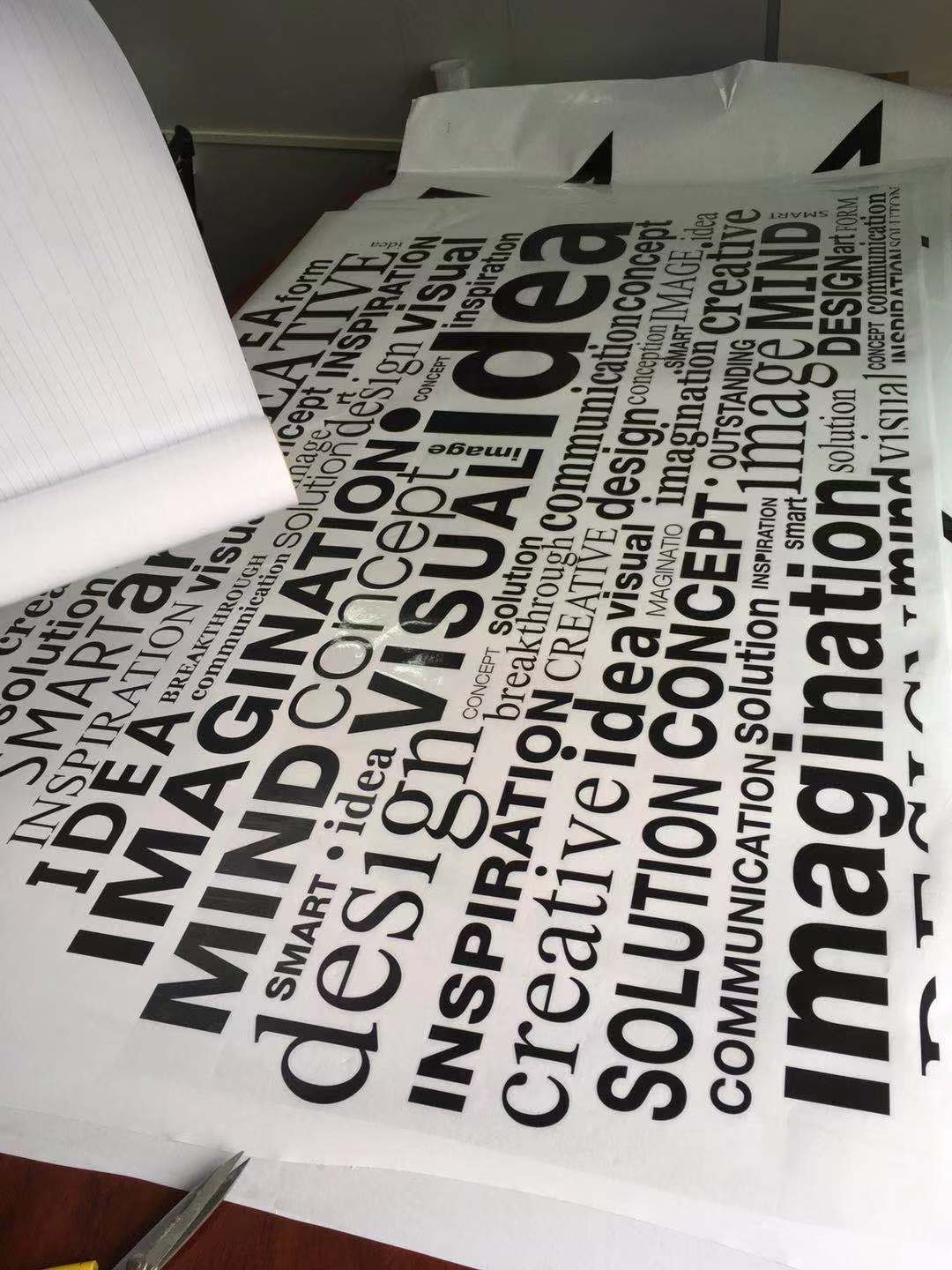 帝鲲牌即时贴厂家墙贴专用精雕车贴转移贴橱窗贴广告不干胶刻字贴