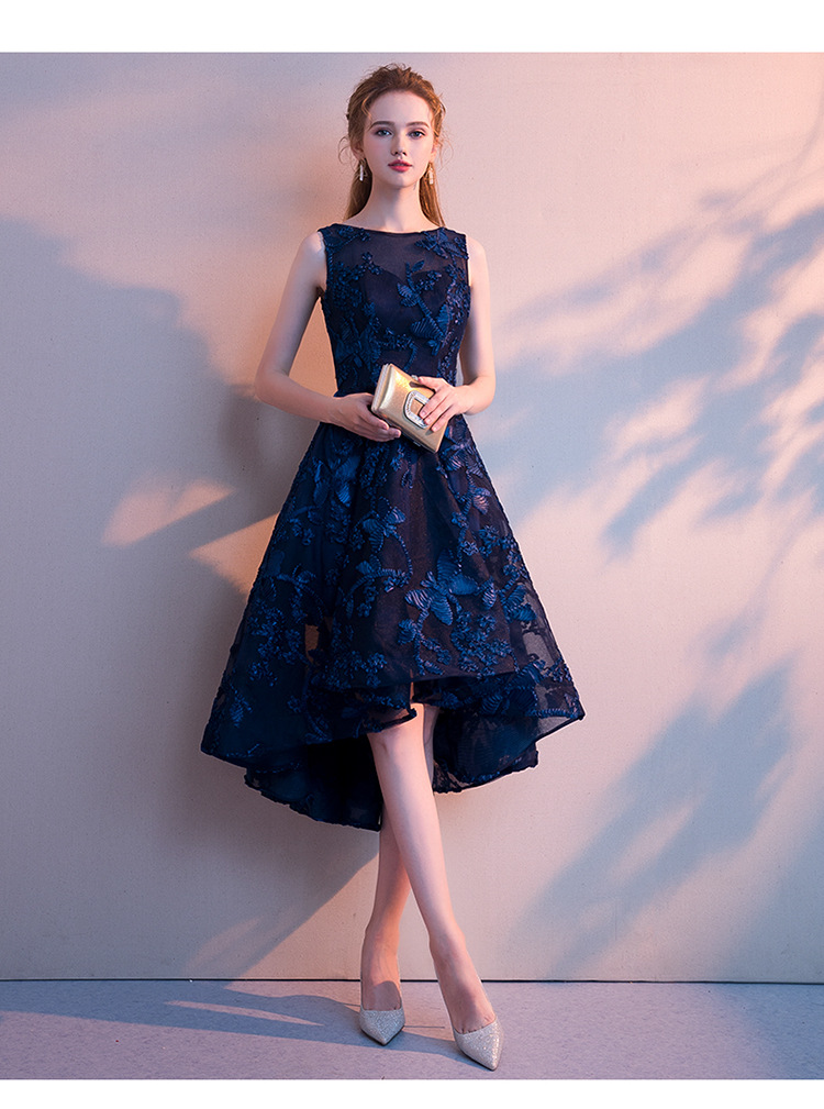 晚礼服女2020新款宴会高贵优雅名媛聚会连衣裙合唱团演出服小礼服