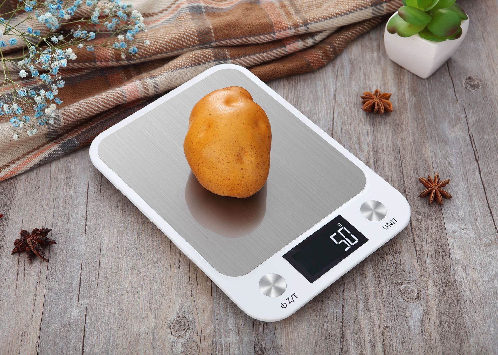 食品数字厨房秤烘焙电子称 高精度厨房秤智能电子秤 10kg厨房称