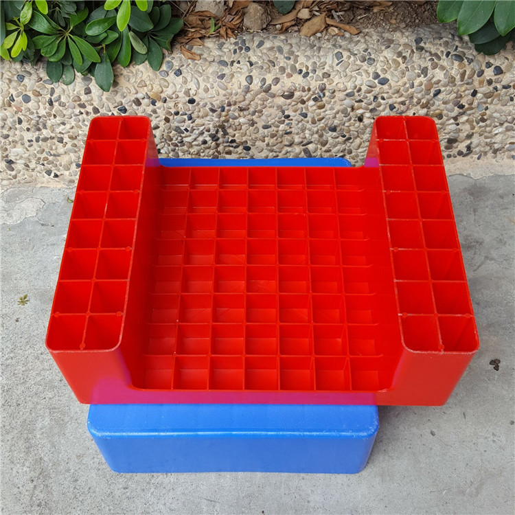 生产供应蓝黄红绿黄小平面瓷砖胶托盘可印字定做颜色地台板