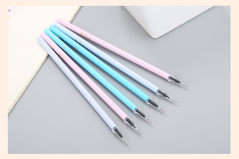 中性笔笔芯_优质中性 20支装考试专用中性笔笔芯 学生卡通文精品具