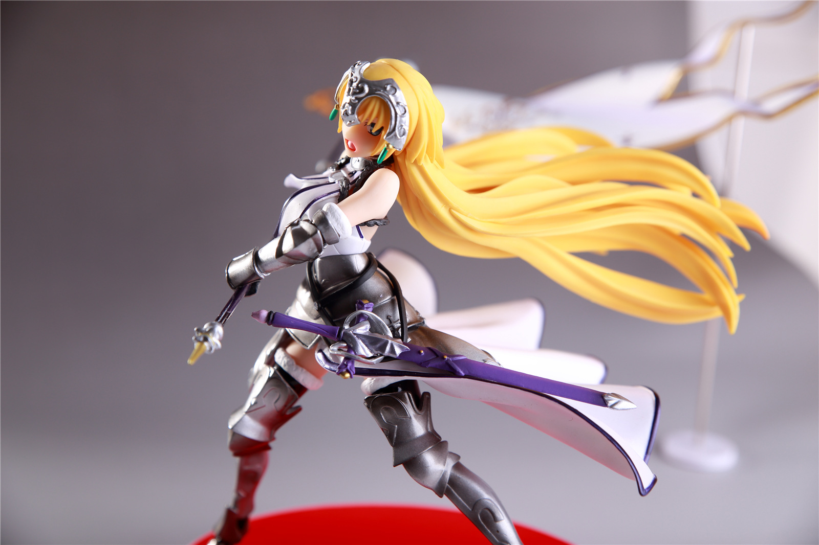 动漫fate 命运之夜 wf2017 gk 挥旗 贞德 蓝色 白色 两款 手办