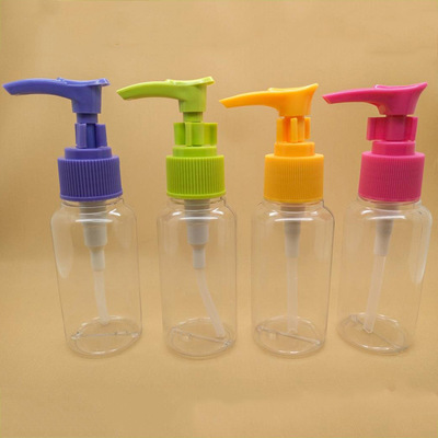 75毫升透明压头瓶子美妆工具压力瓶 喷壶瓶 清洁塑料瓶 压力瓶