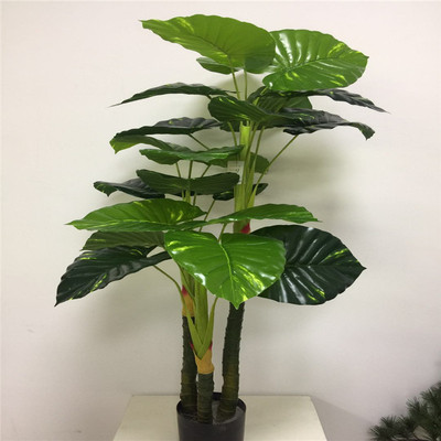 仿真绿萝 三杆绿萝 高130cm 可定做高度 专属场景布置 办公室布置