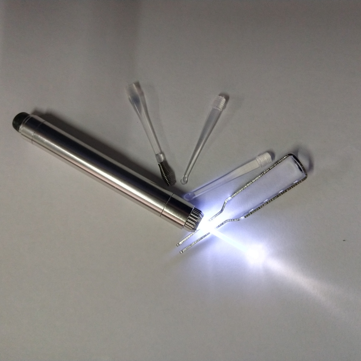 发光耳勺带灯发光多头带耳屎夹儿童成人掏耳勺挖耳器