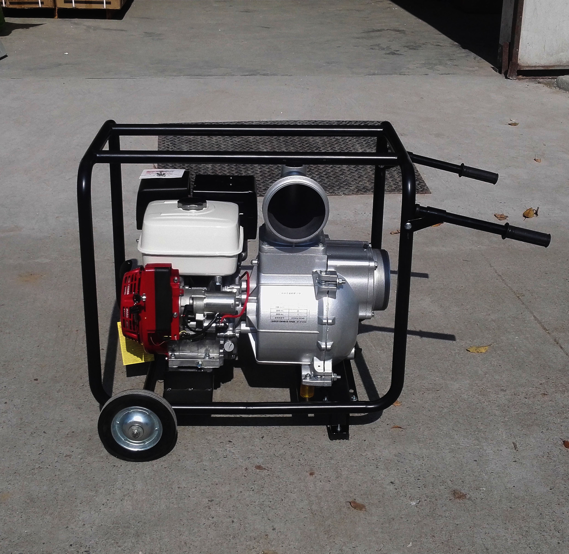 防汛排涝6寸汽油抽水机170方大流量汽油自吸污水泵配gx390发动机