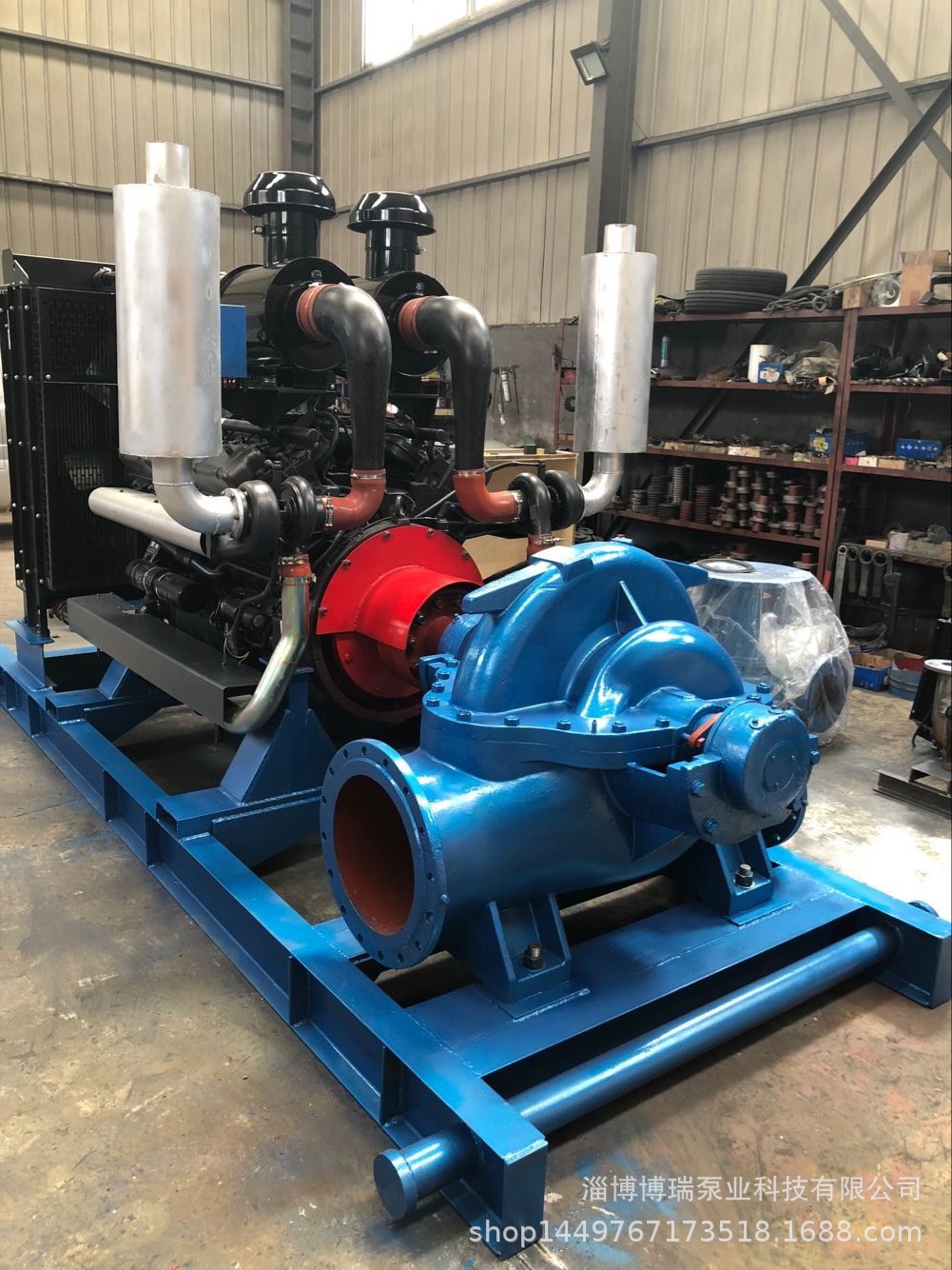 厂家供应 柴油机中开泵 柴油机大流量水泵 自动真空引水装置-阿里巴巴
