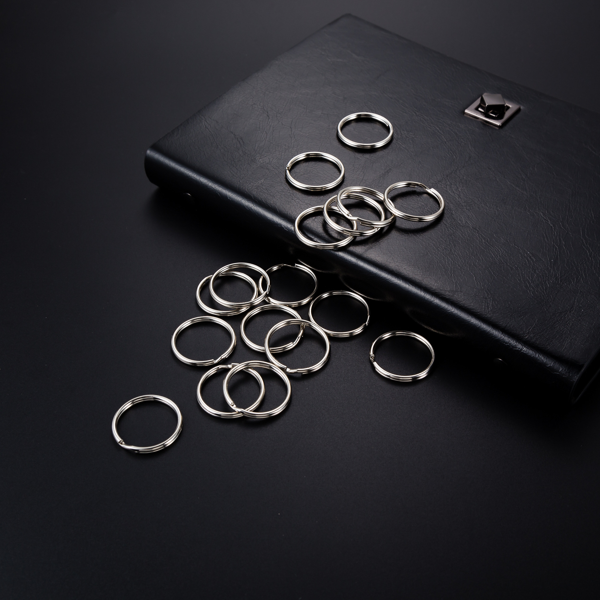 厂家供应高品质1.8x28mm钥匙圈 挂圈 铁圈 钥匙扣挂圈