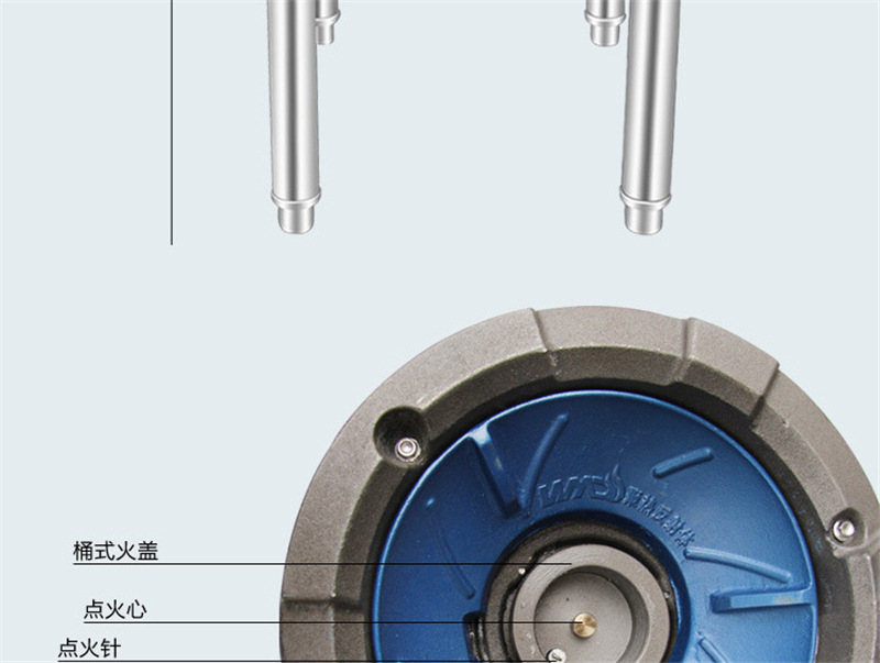 燃气灶具-威猛达小钢炮单炒中小型饭店单炒灶炉wmd-xgpd/xgpz 单灶台